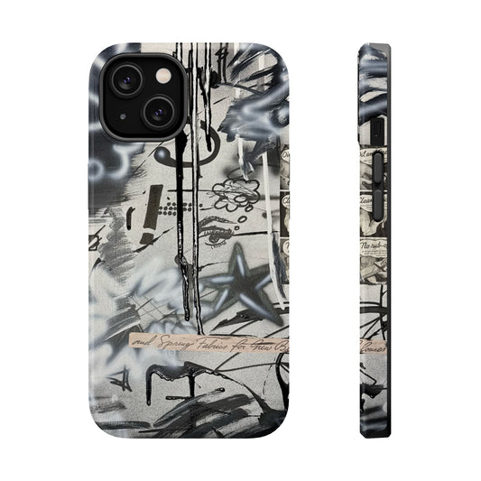 MagSafe "monochrome mood" airbrush iPhone case