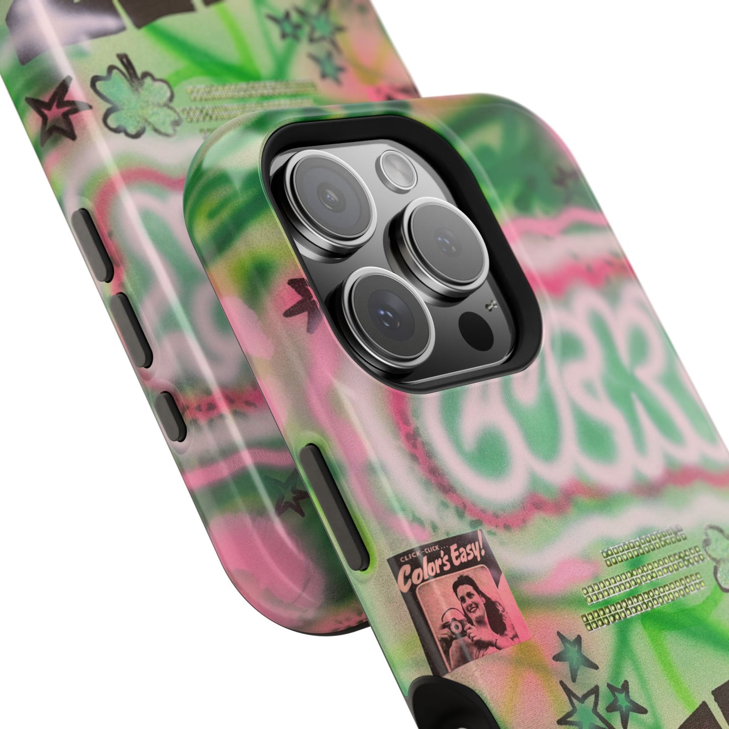 MagSafe "so lucky" airbrush iPhone case