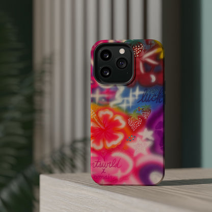MagSafe „luck & luv“ Airbrush iPhone-Hülle