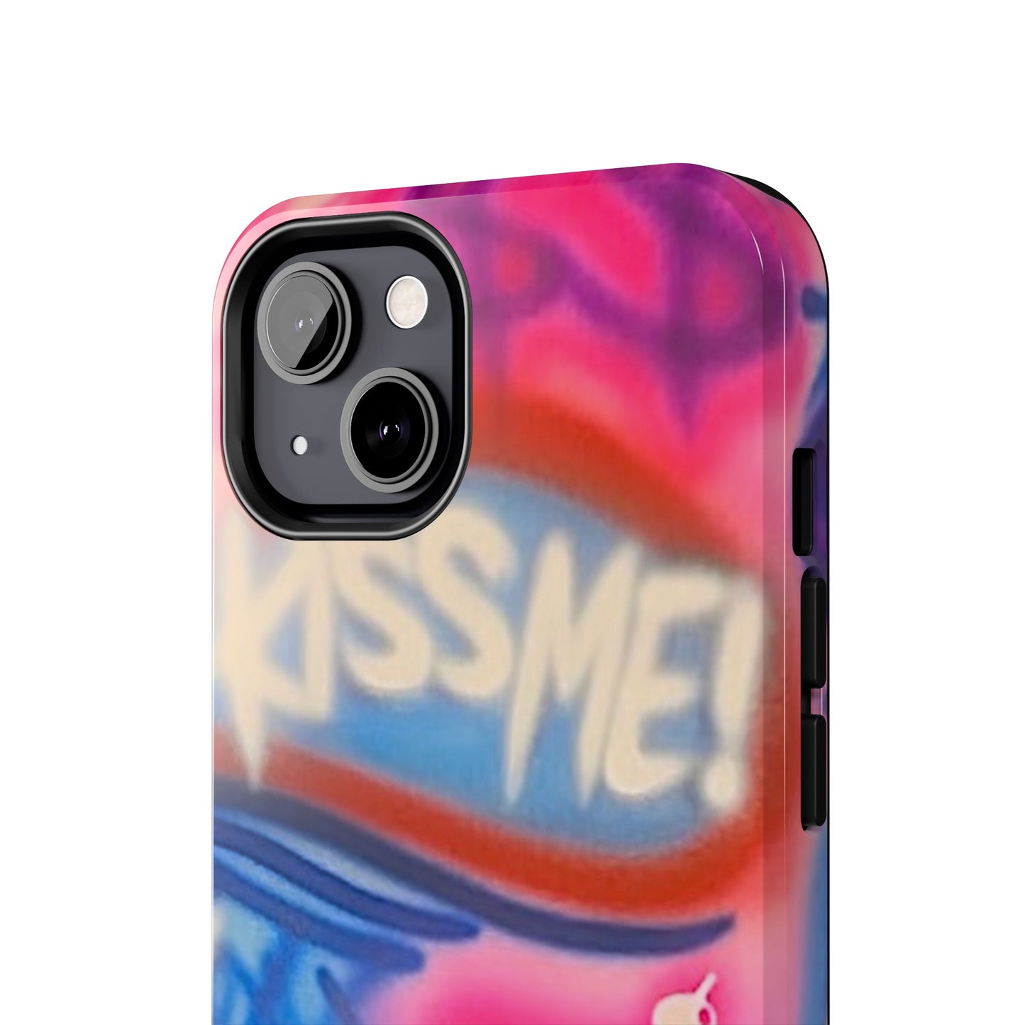 "kiss me pt. 2" airbrush iPhone case