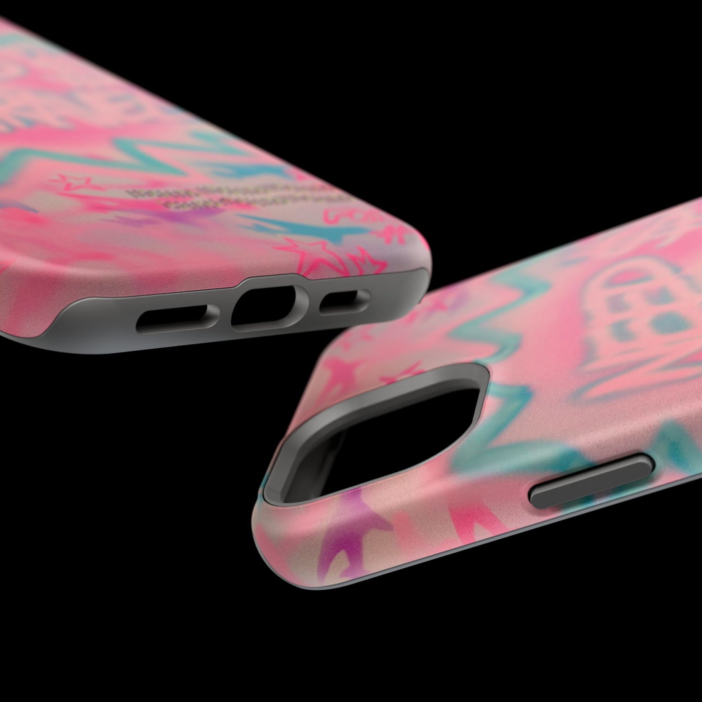 MagSafe "need $$ to travel" airbrush iPhone case
