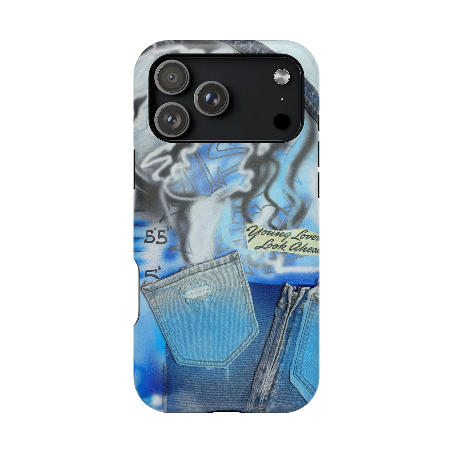 MagSafe "young lovers" airbrush iPhone case