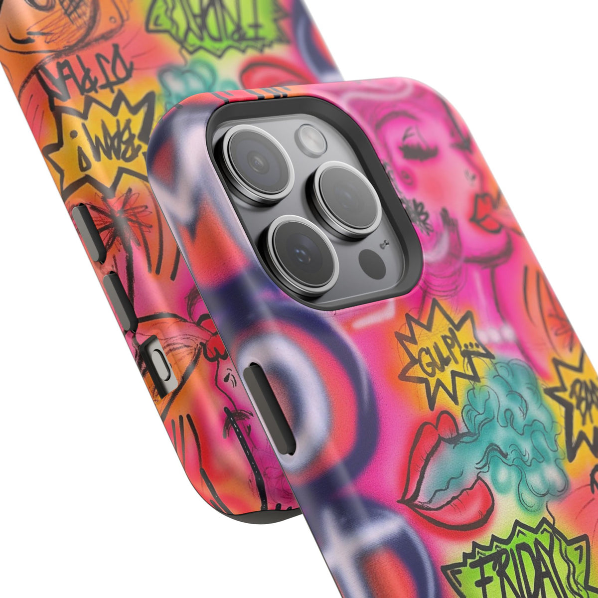 MagSafe „Vegas Ventures“ Airbrush iPhone-Hülle