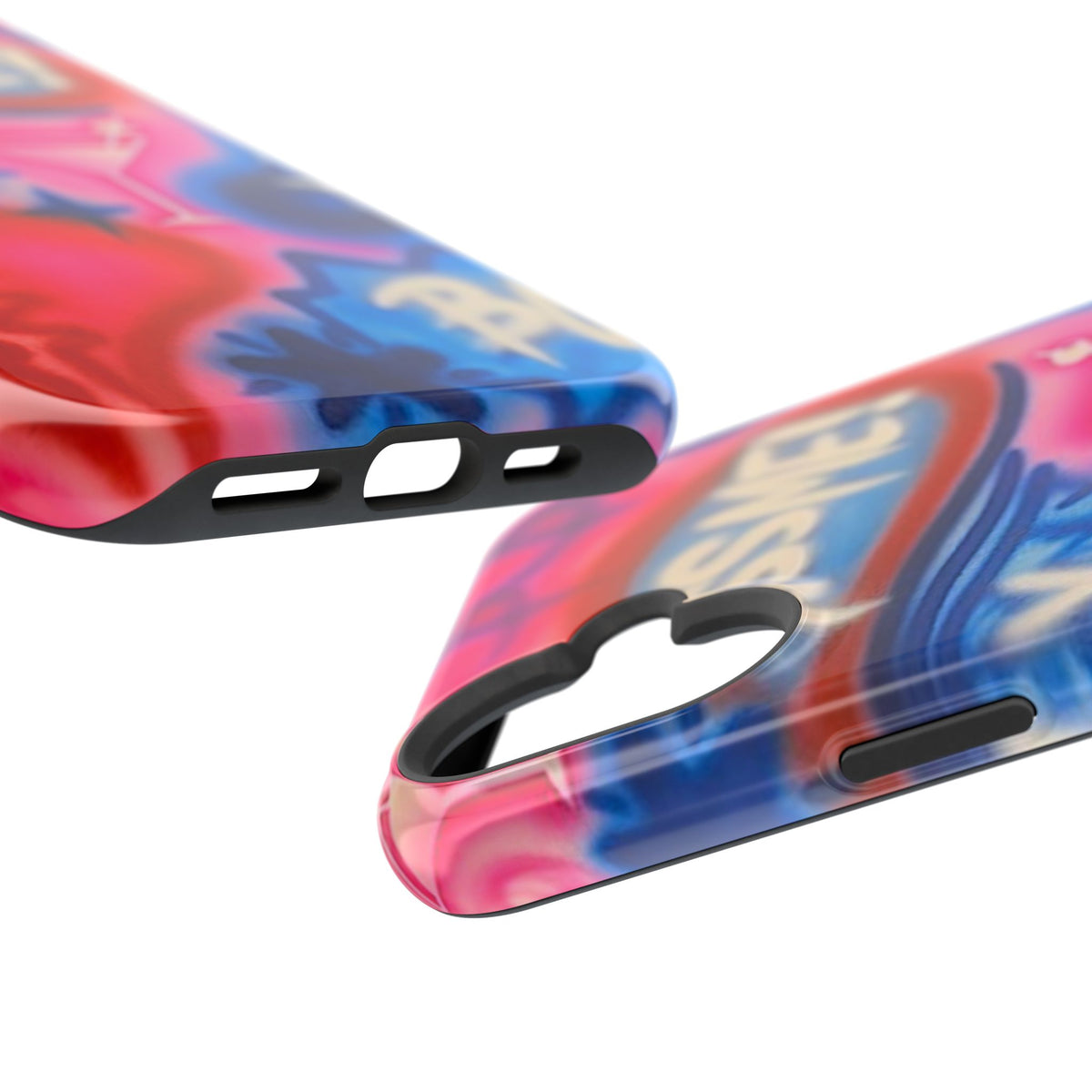 MagSafe "kiss me pt. 2" Airbrush iPhone Hülle