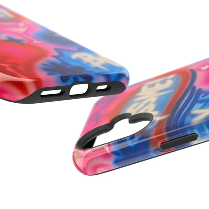 MagSafe "kiss me pt. 2" Airbrush iPhone Hülle