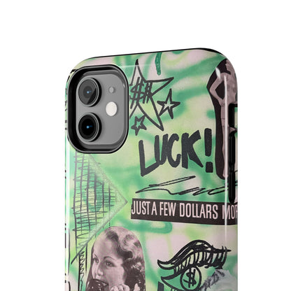 "lust over luck" airbrush iPhone case