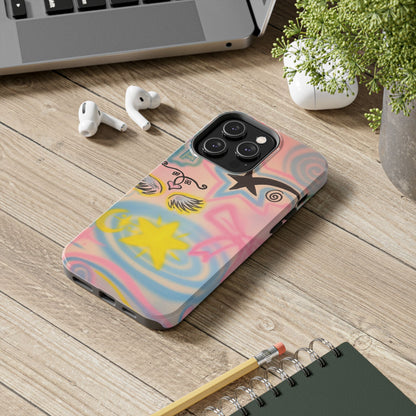 "star energy" airbrush iPhone case
