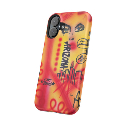 MagSafe "tempe, az" airbrush iPhone case