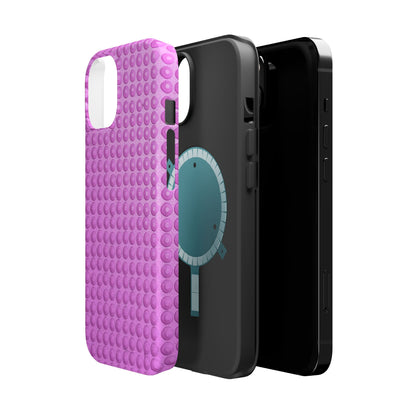 MagSafe "pink studs" airbrush iPhone case