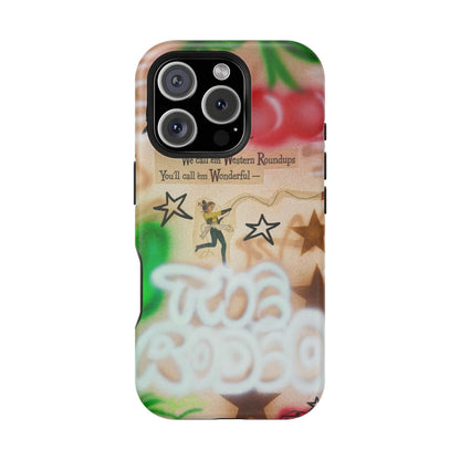 MagSafe "the rodeo" airbrush iPhone case