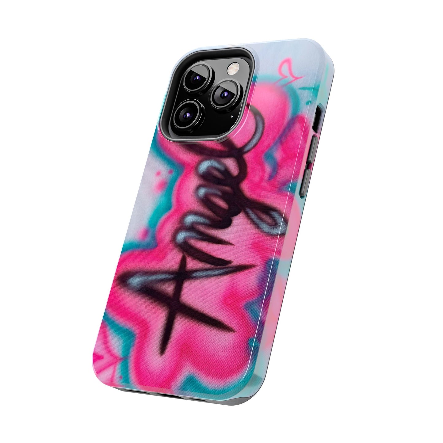 "angel" airbrush iPhone case