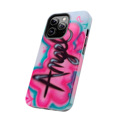 "angel" airbrush iPhone case