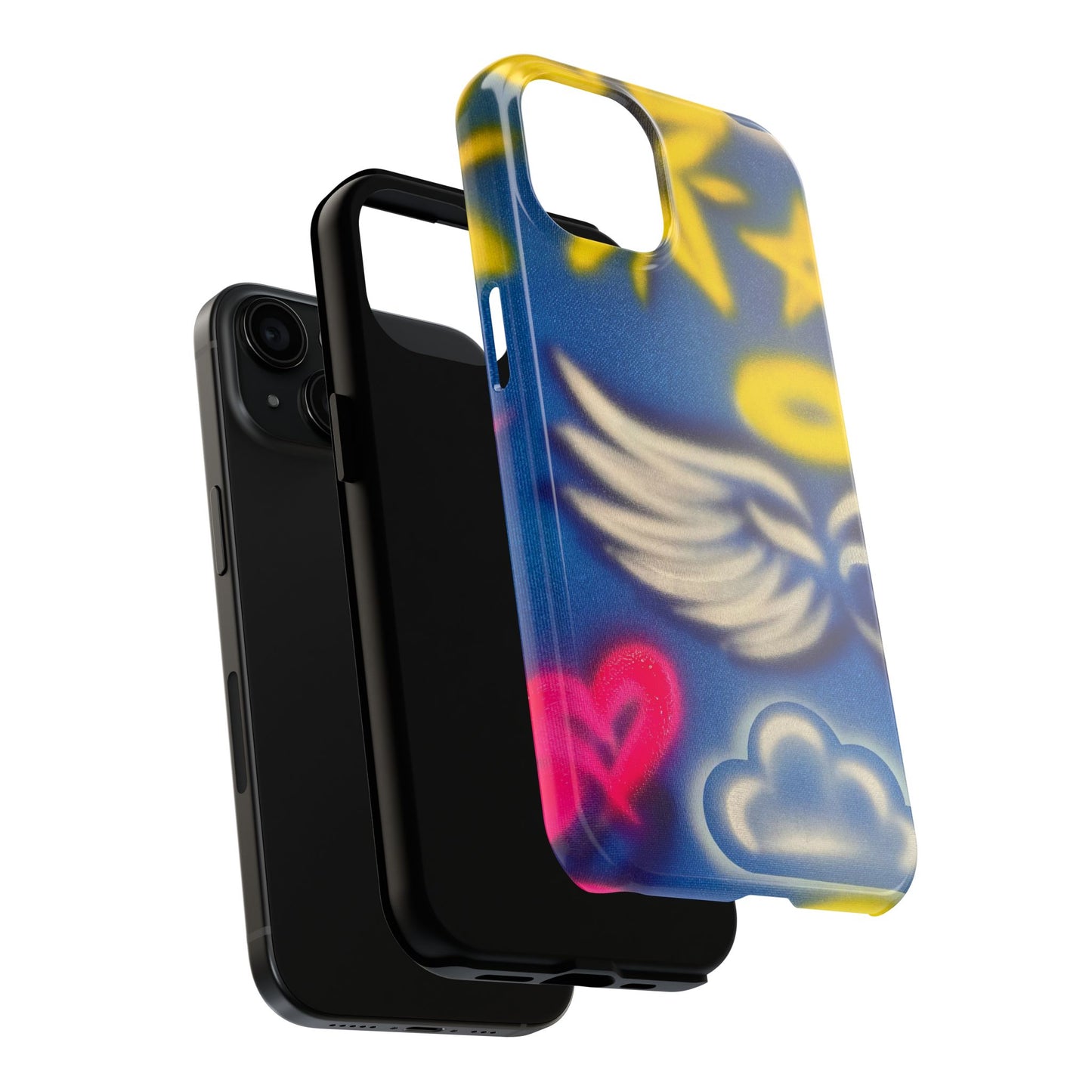 "celestial halo" airbrush iPhone case