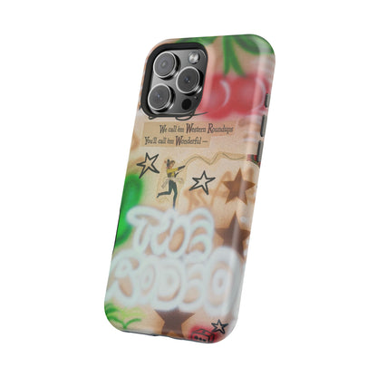 MagSafe "the rodeo" airbrush iPhone case