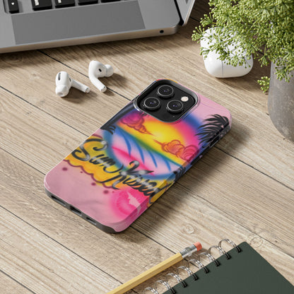 "sunkissed" airbrush iPhone case
