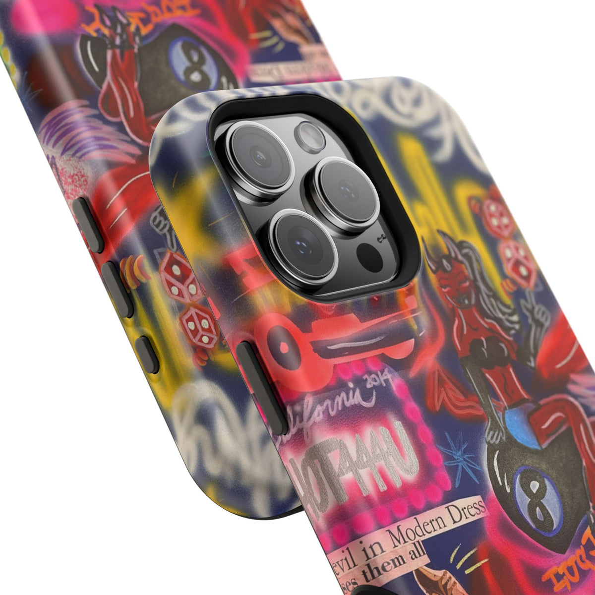 MagSafe "im an angel" airbrush iPhone case