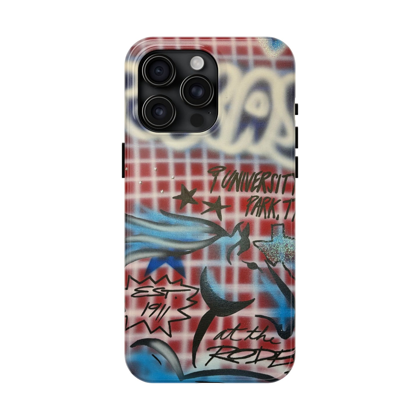 "texas" airbrush iPhone case