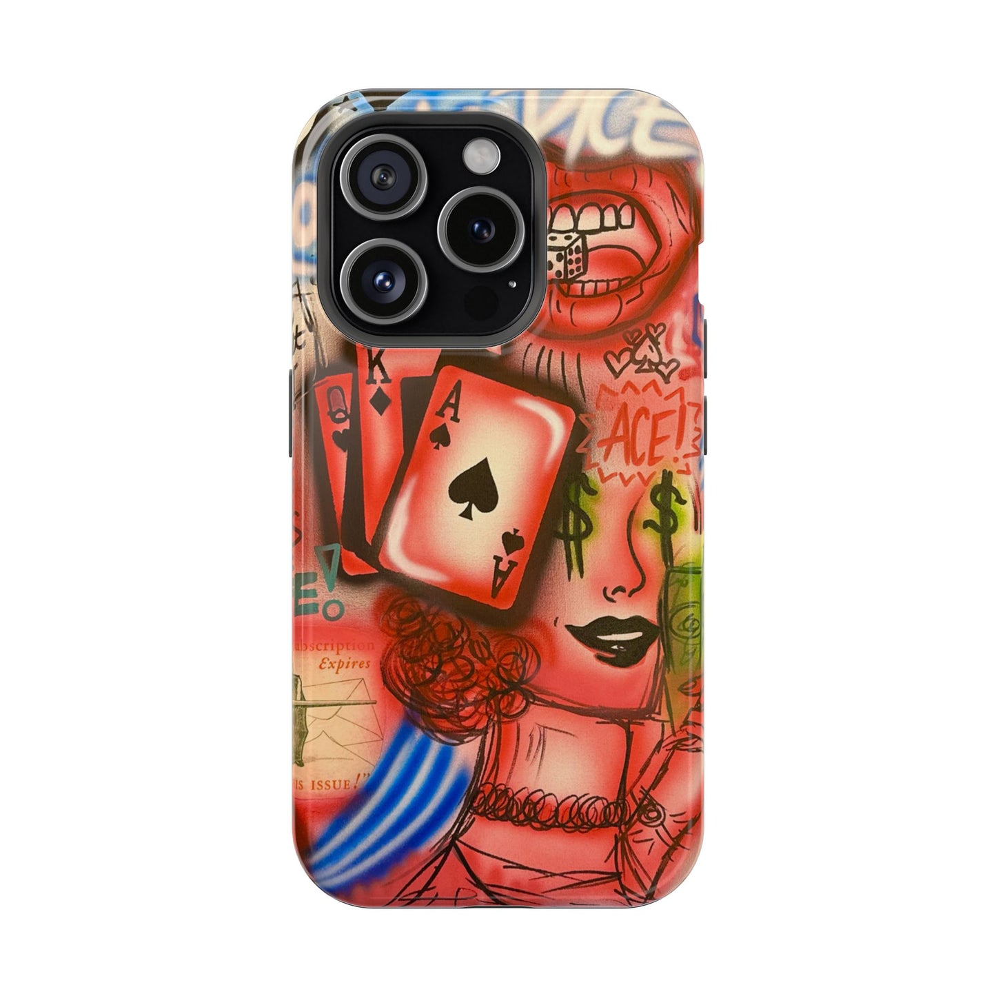 MagSafe "Zufall!" Airbrush iPhone Hülle