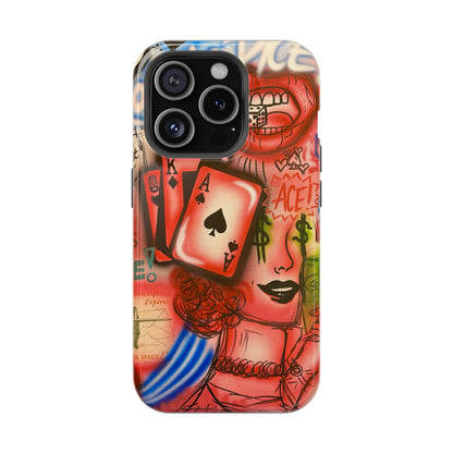 MagSafe "Zufall!" Airbrush iPhone Hülle