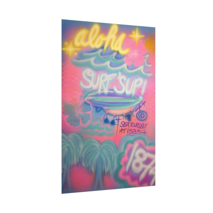 custom gphi airbrush rolled print
