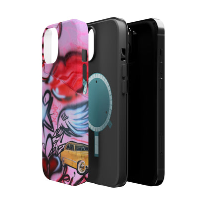 MagSafe "lust or love" airbrush iPhone case