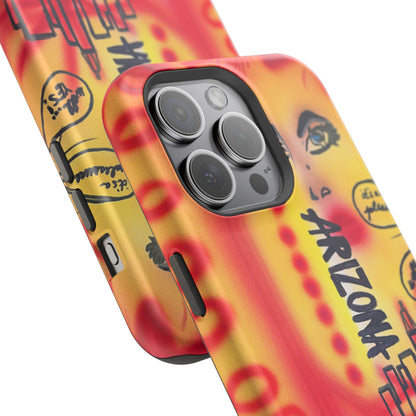 MagSafe "tempe, az" airbrush iPhone case
