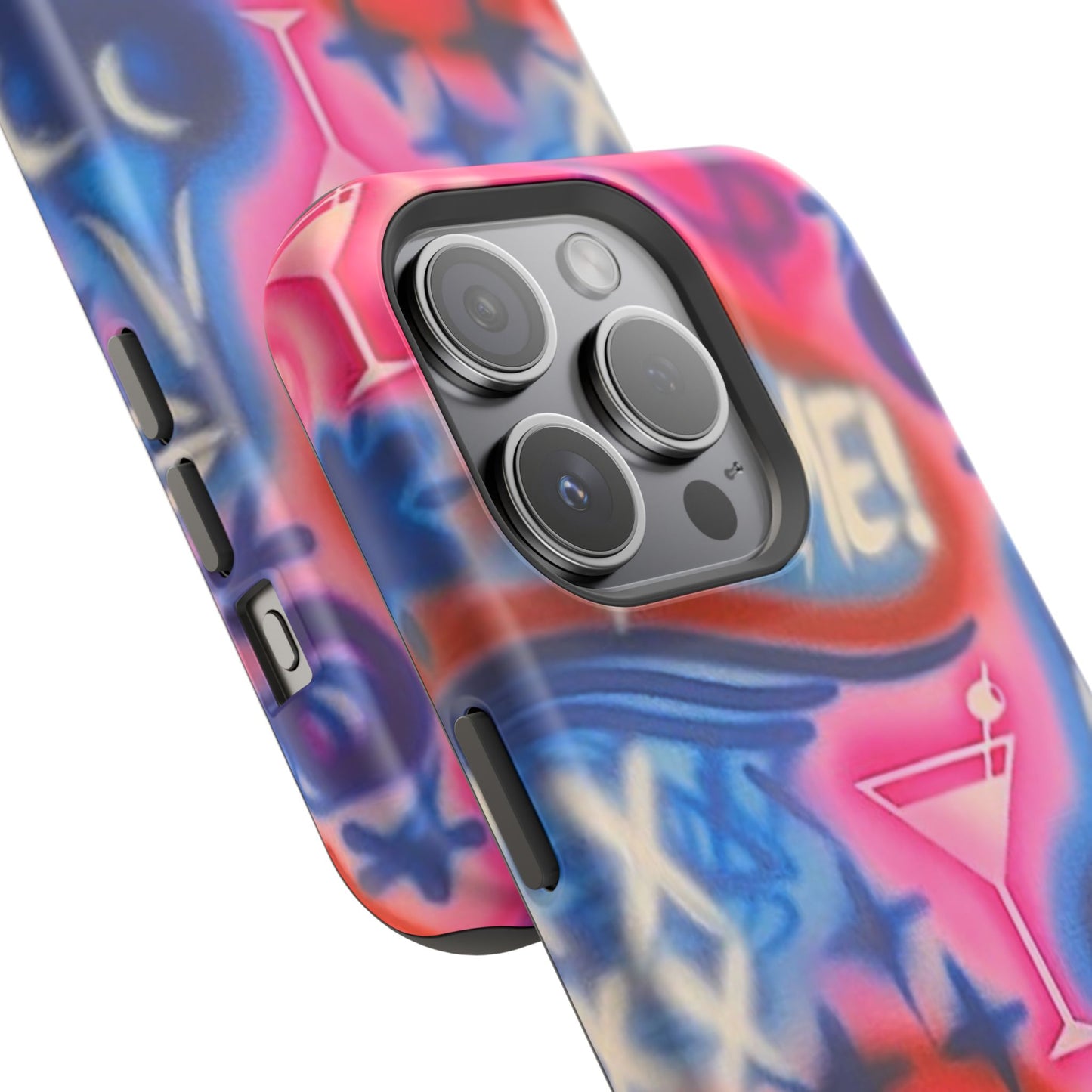 MagSafe "kiss me pt. 2" Airbrush iPhone Hülle