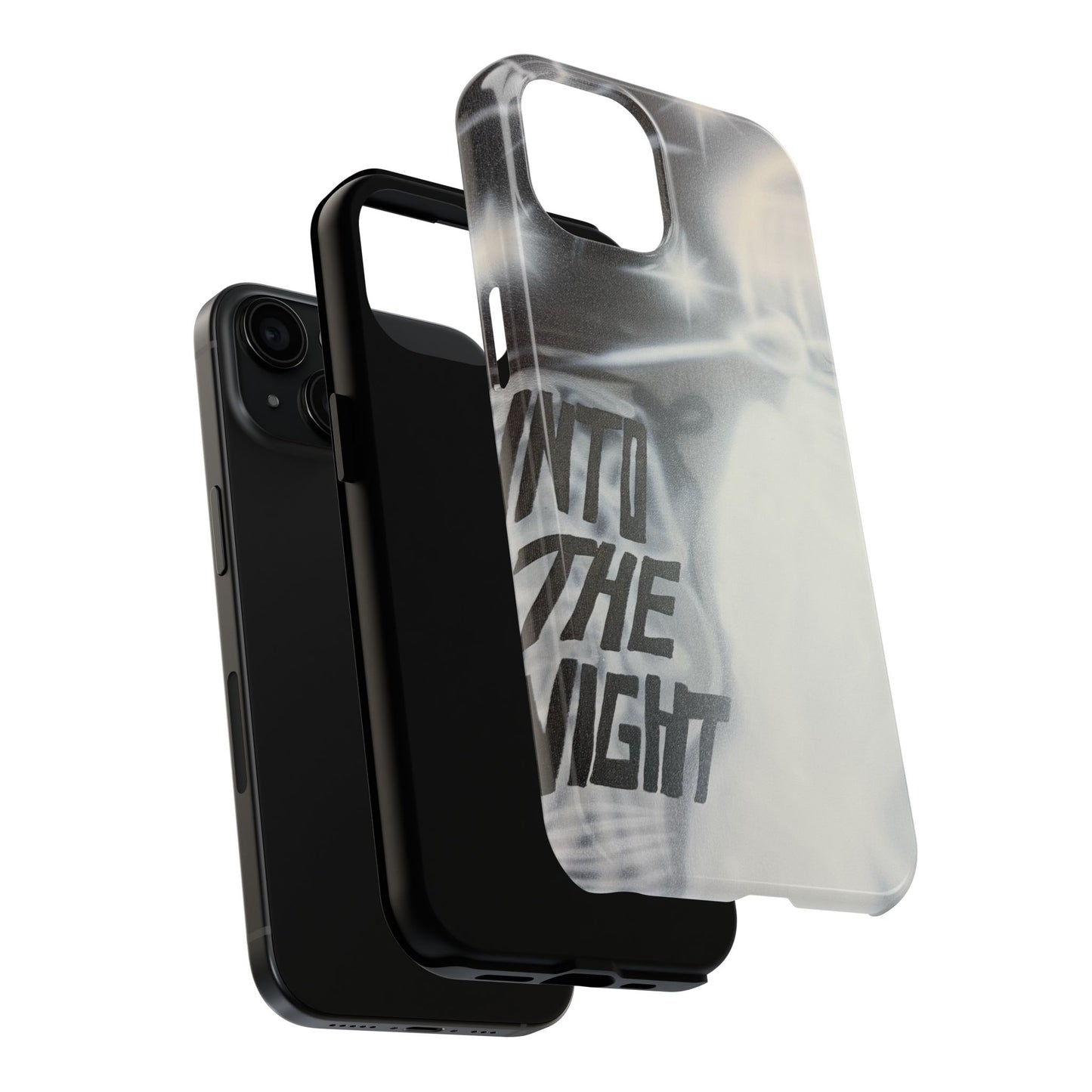 "into the night" airbrush iPhone case