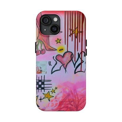 "cherry luvr" airbrush iPhone case