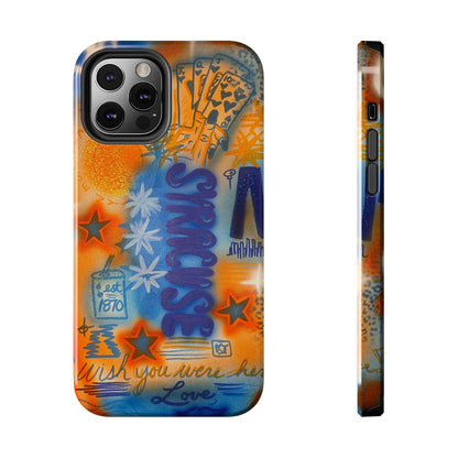 "syracuse" airbrush iPhone case