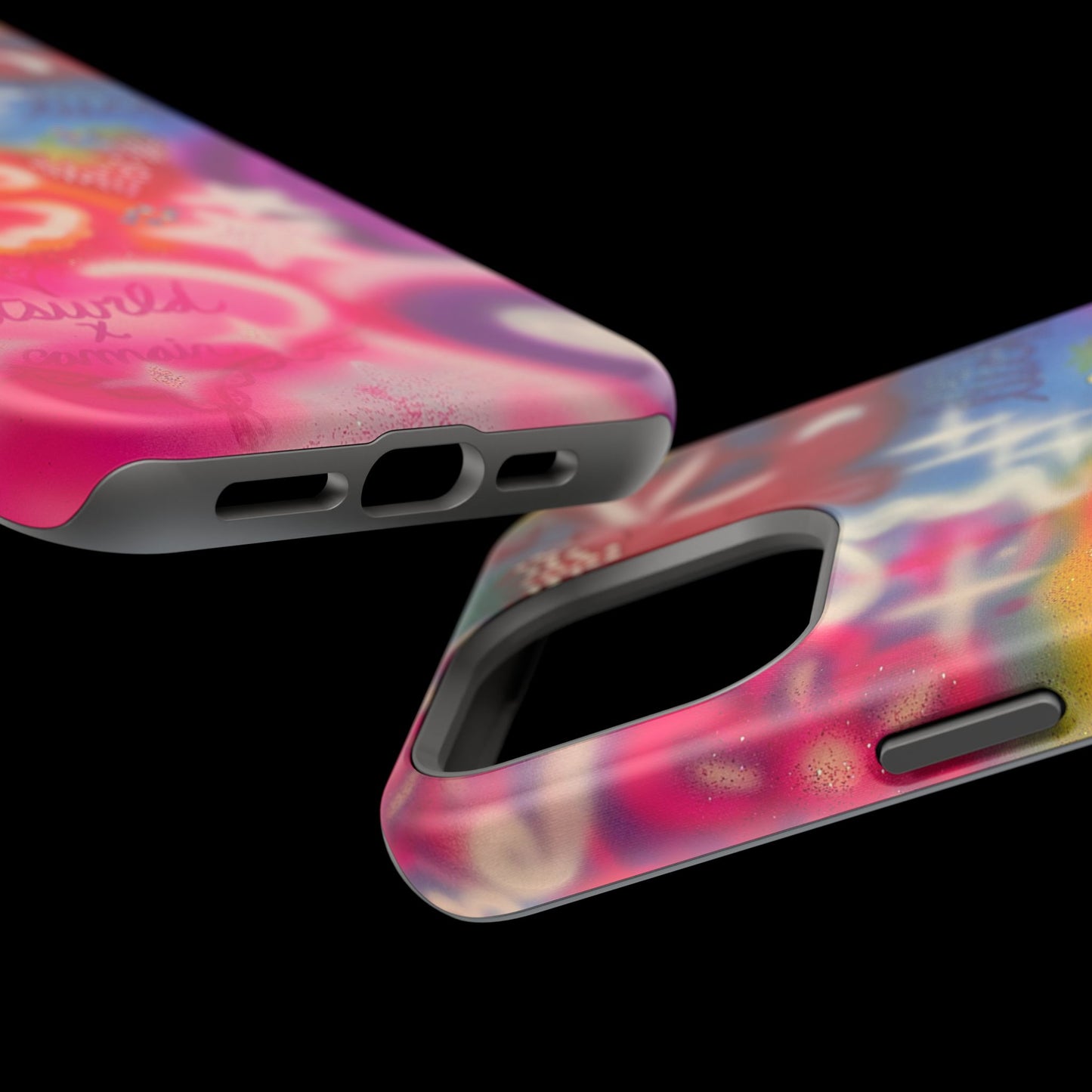 MagSafe „luck & luv“ Airbrush iPhone-Hülle