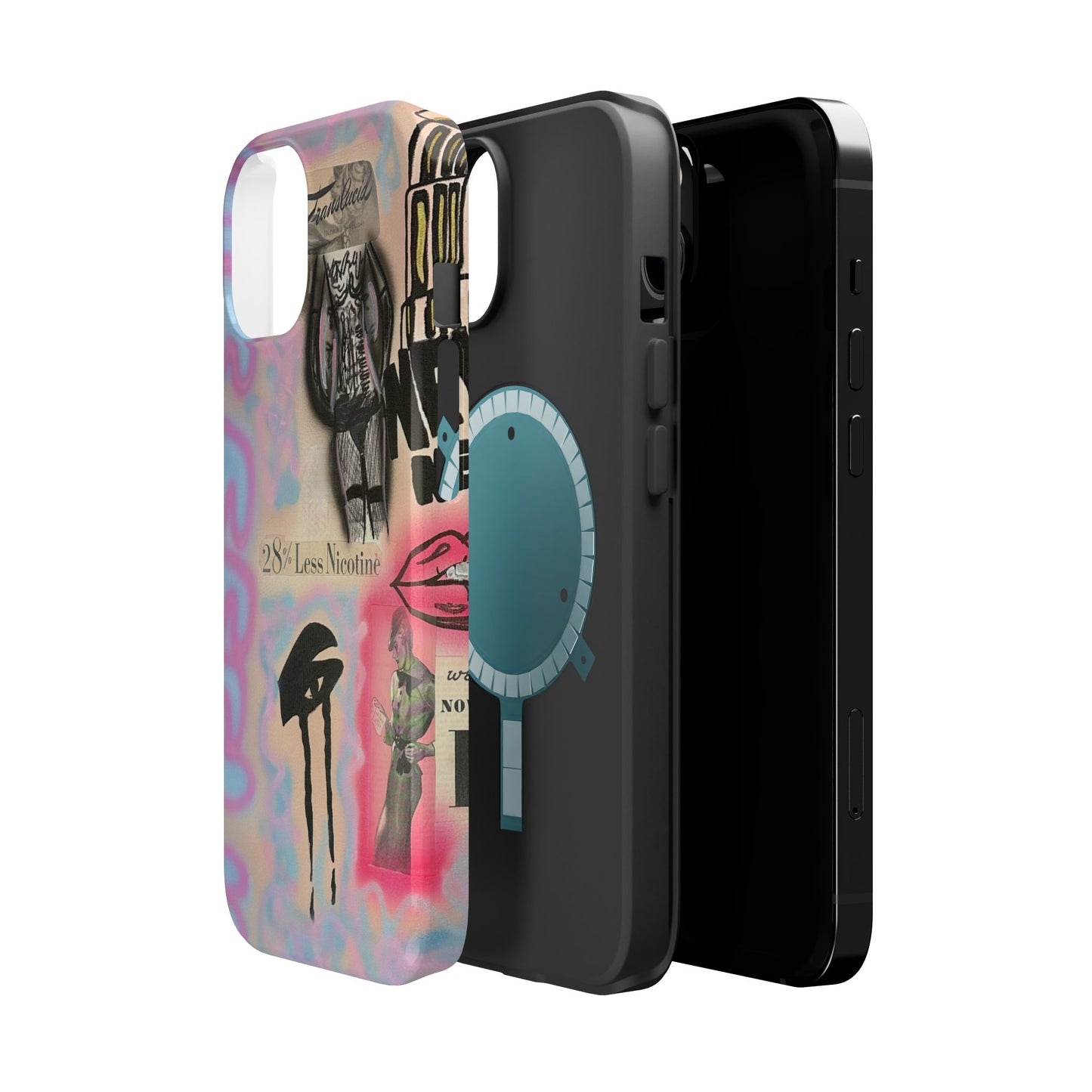 MagSafe "the feeling" airbrush iPhone case