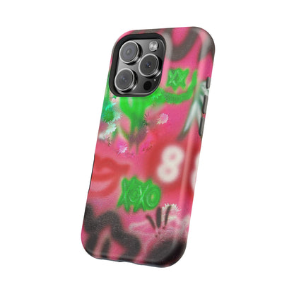 MagSafe "electr!c dreamz" Airbrush iPhone Hülle
