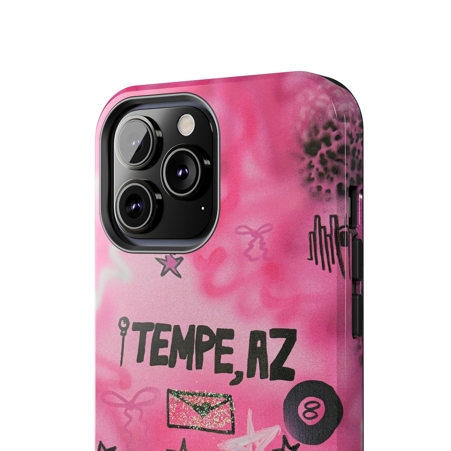 "tempe, az pt. 2" airbrush iPhone case