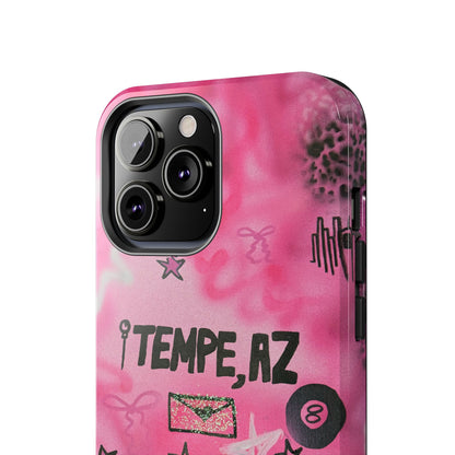 "tempe, az pt. 2" airbrush iPhone case