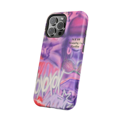 MagSafe "mic check" airbrush iPhone case