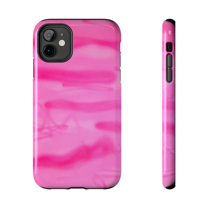"pink camo" airbrush iPhone case