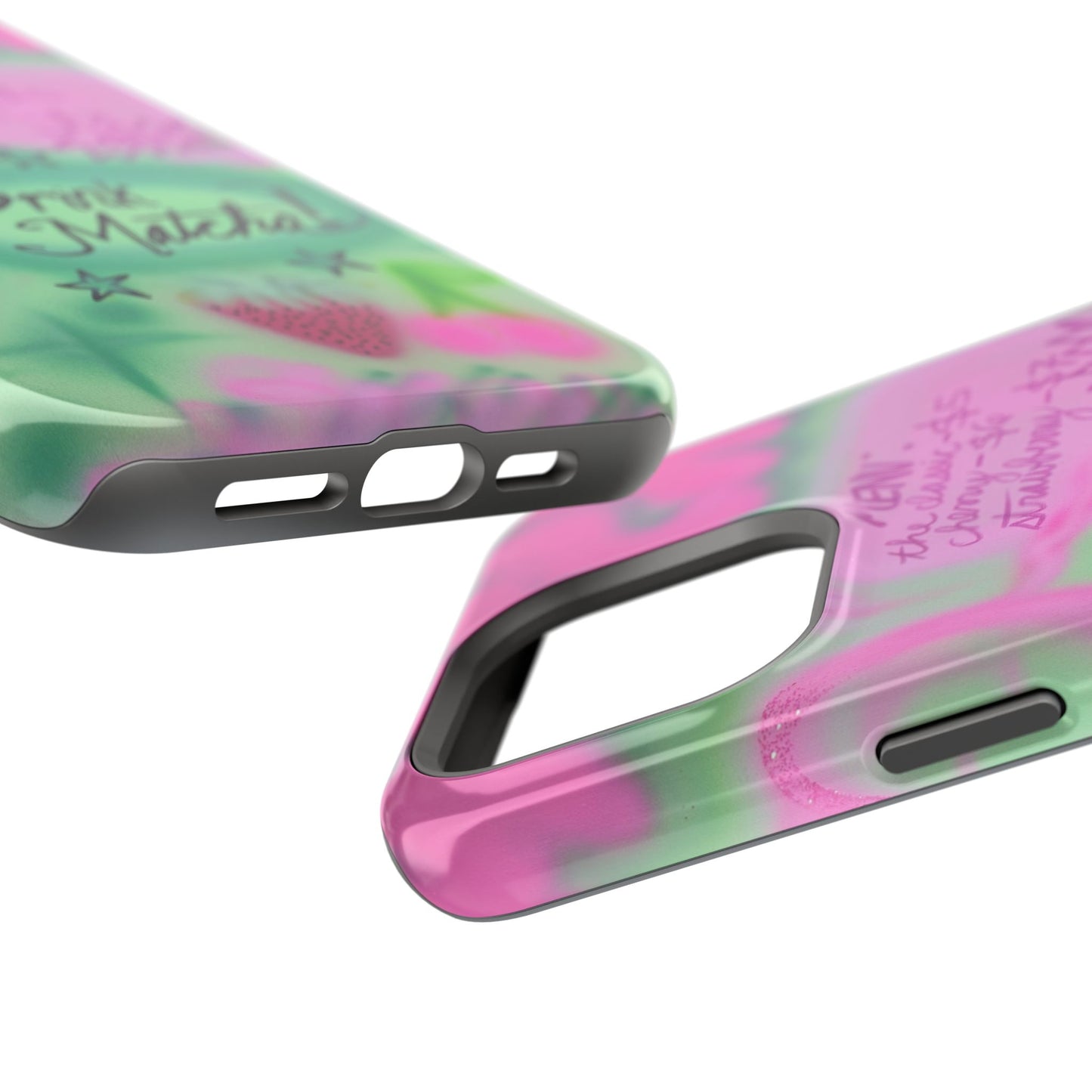 MagSafe "matcha!" airbrush iPhone case