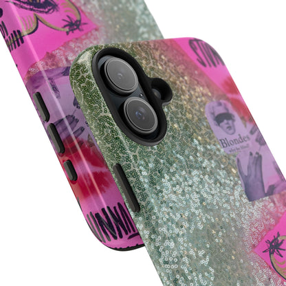 "glitter gloss" airbrush iPhone case