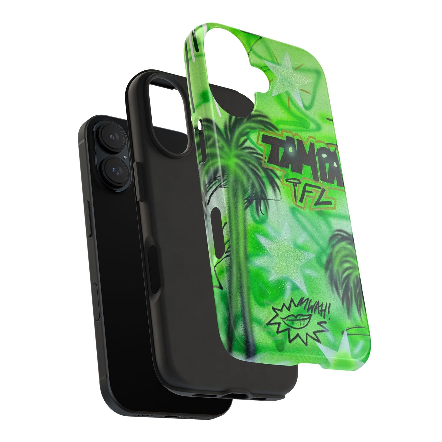"tampa, fl" airbrush iPhone case