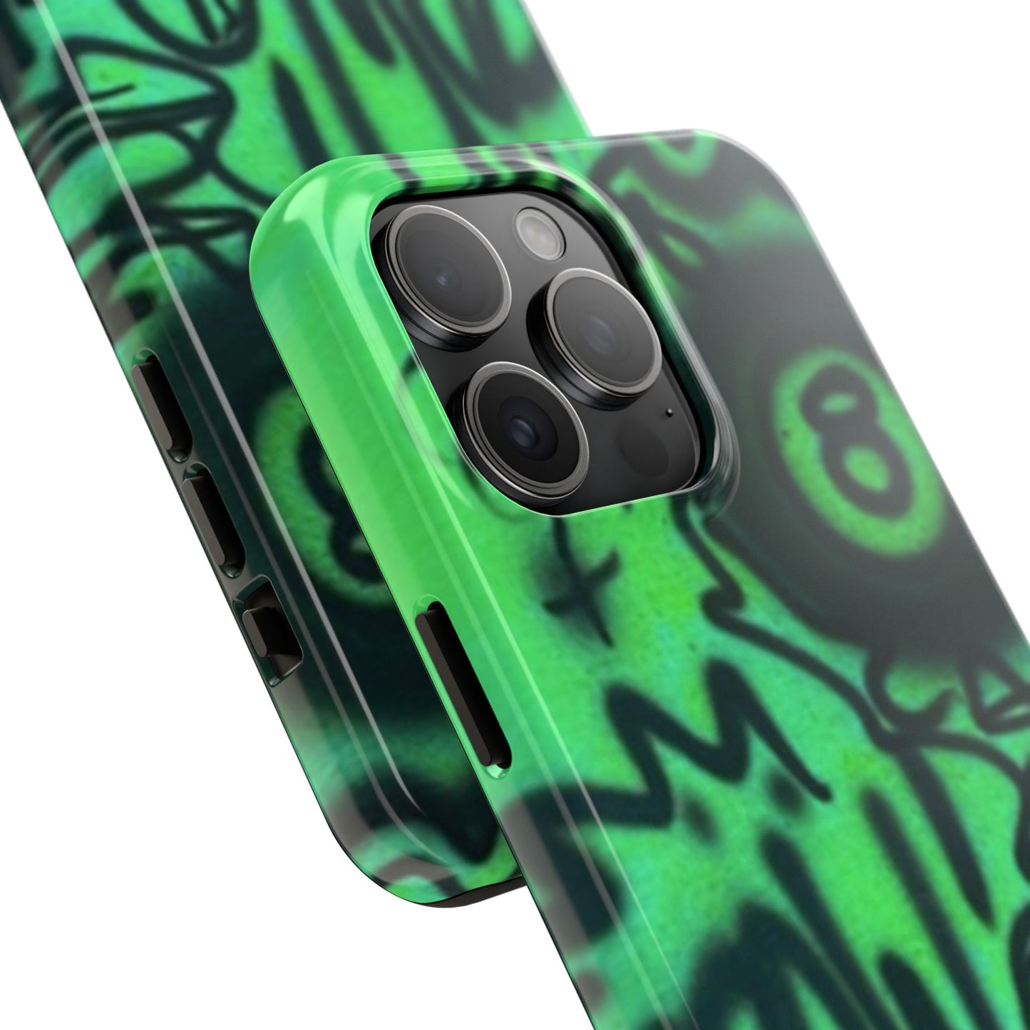 "POW! "airbrush iPhone case