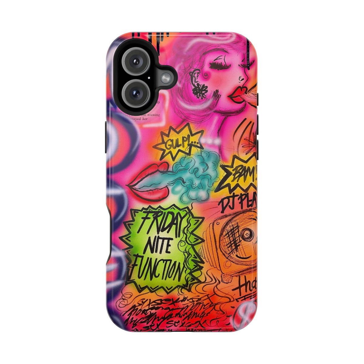 MagSafe „Vegas Ventures“ Airbrush iPhone-Hülle