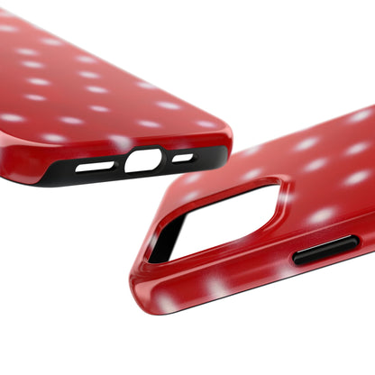 "cherry crush polka dot" airbrush iPhone case
