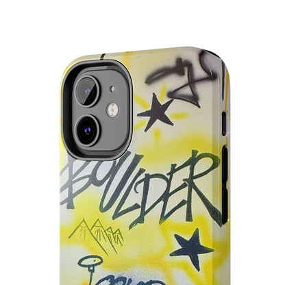 "boulder" airbrush iPhone case