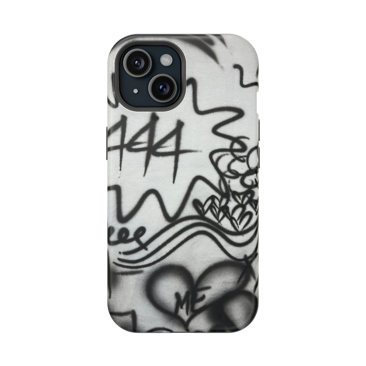 MagSafe „444“ Airbrush iPhone Hülle