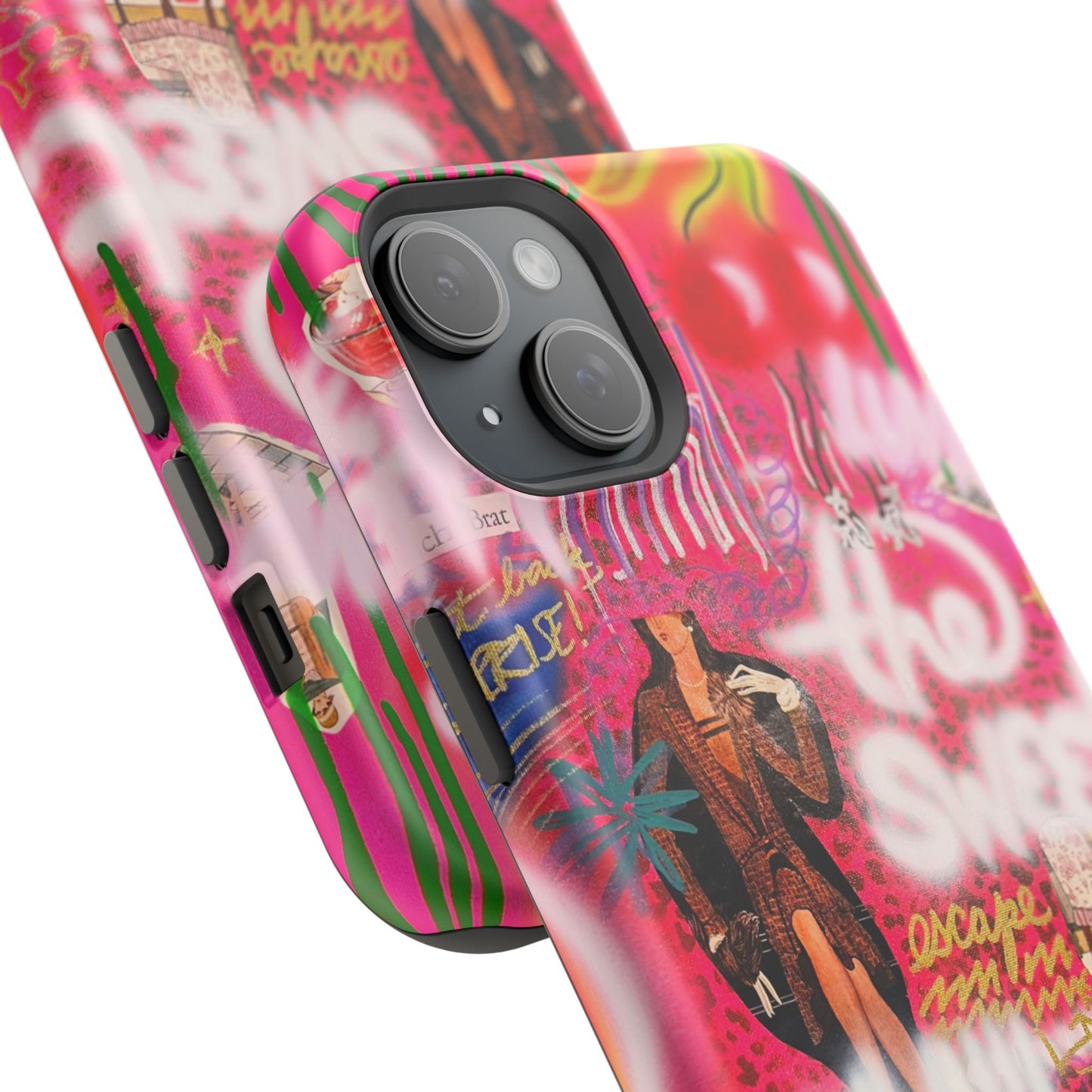 MagSafe "Sweet Escape" Airbrush iPhone Hülle