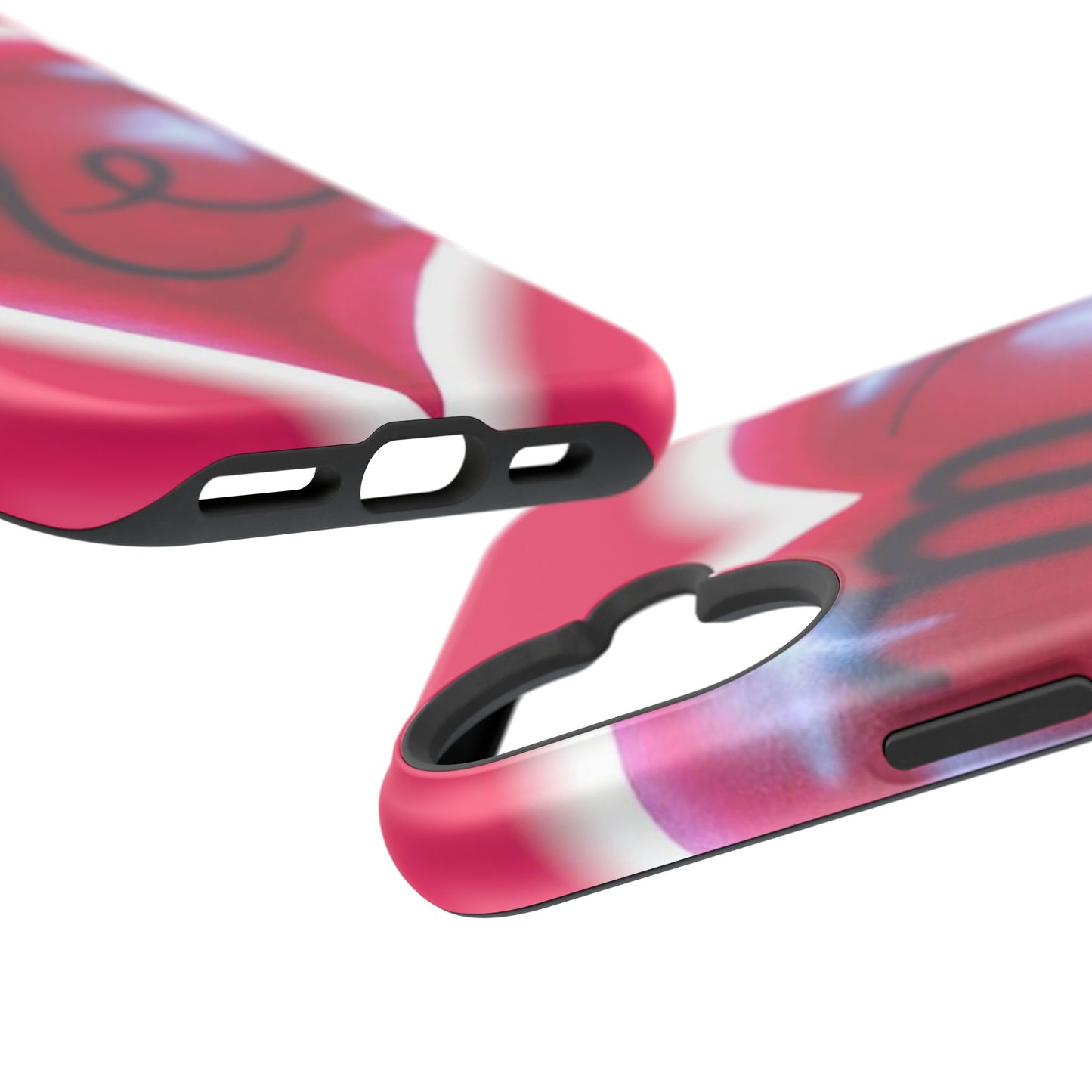 MagSafe "i <3 me" Airbrush iPhone Hülle