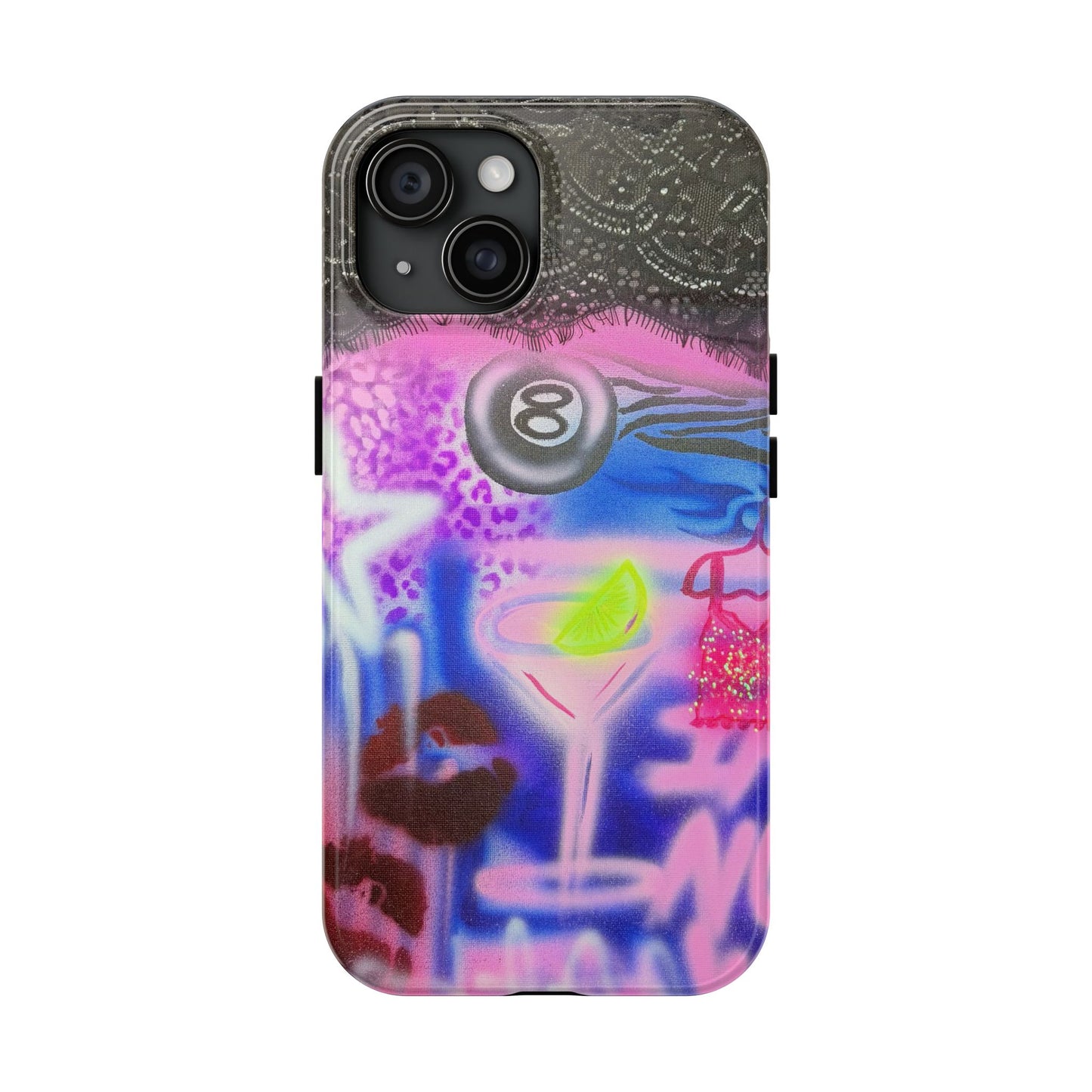 "dream life" airbrush iPhone case