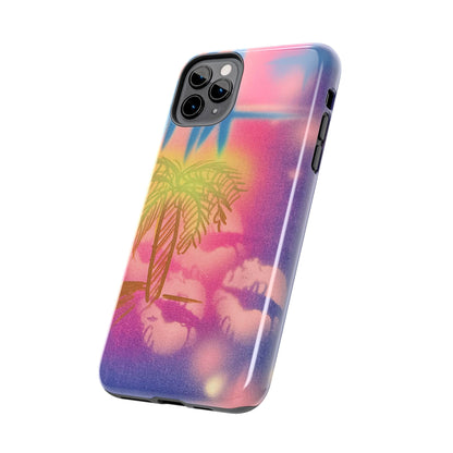 "glowy night" airbrush iPhone case