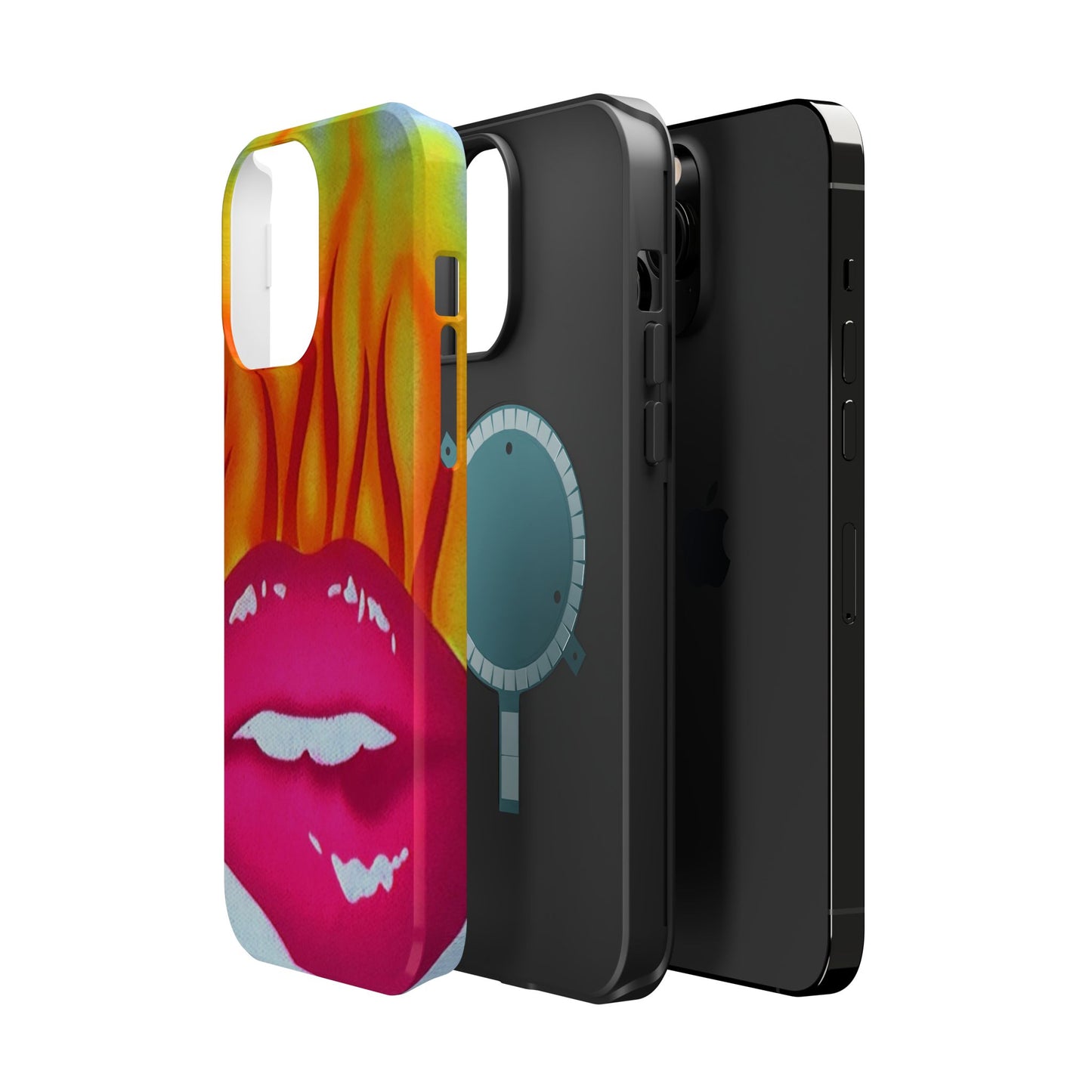 MagSafe „Flaming Lips“ Airbrush iPhone-Hülle